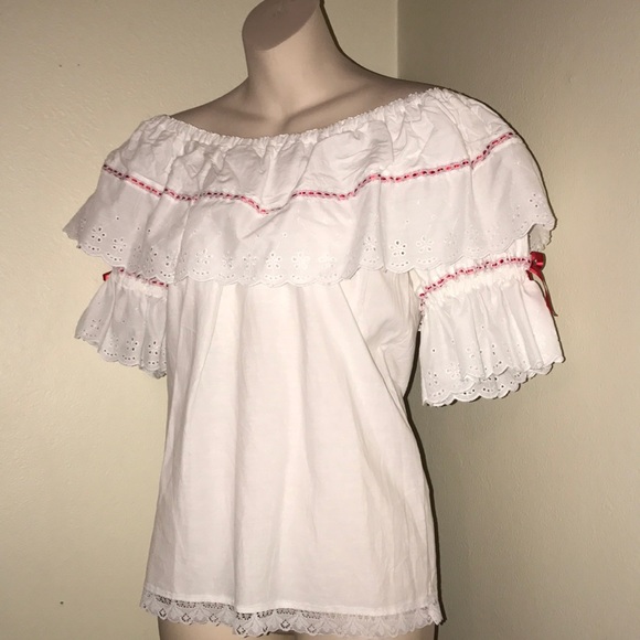 Tops Beautiful Spanish Traditional Off Shoulder Blouse Poshmark